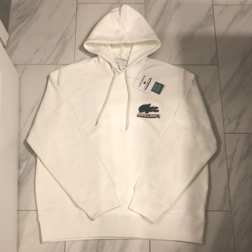 Men’s Lacoste X Minecraft Pullover Hoodie